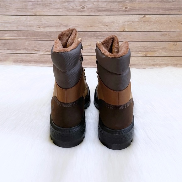 Timberland Women’s Cortina Valley Waterproof Warm Lined Wheat Boots - Picture 3 of 7